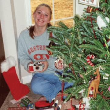 Kristy, Christmas 2000