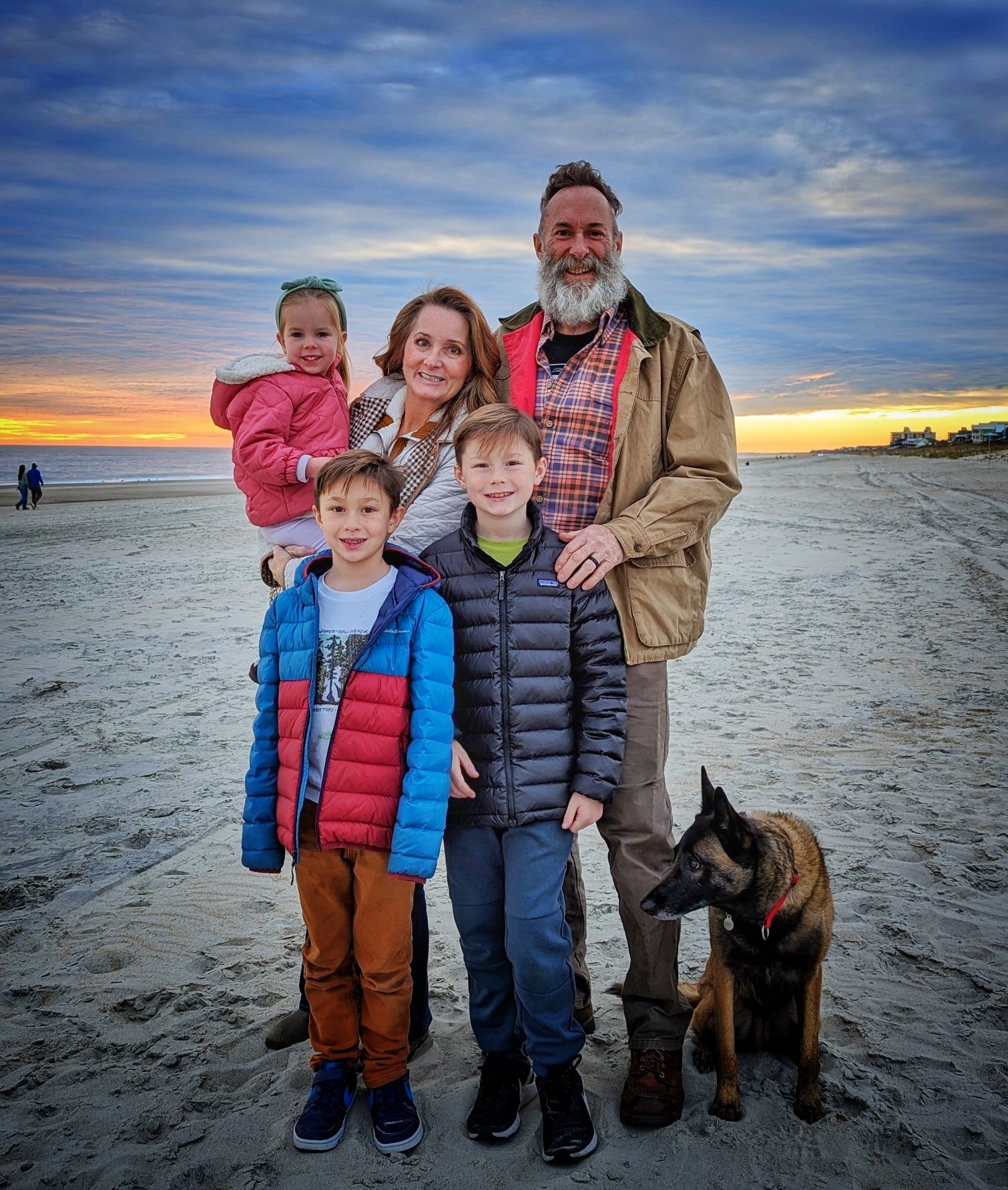 Grey, Kaysi Darrah, grandchildren, Jarretts children, Beach trip, 2022 (1)