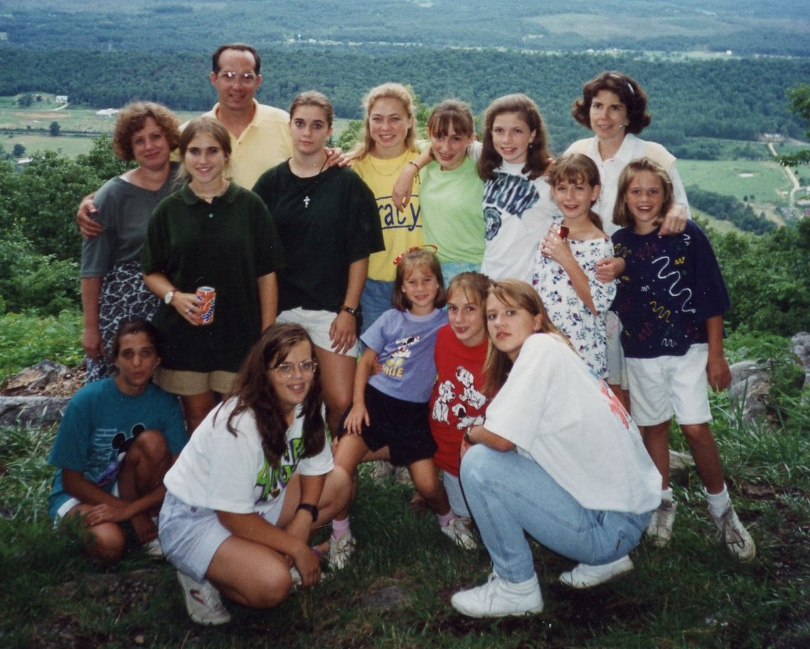 Thompson Home Trip, 1994, Michelle Fogle, Rachel Fisher, Trinity, Carrie Holley, Bev Elliott